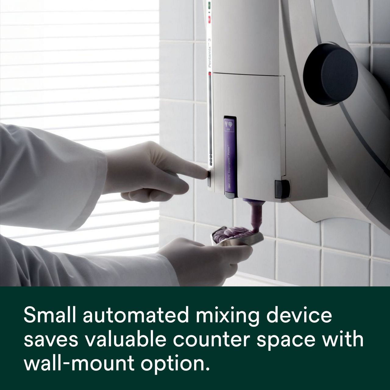 4 - Pentamix™ 3: Small automated mixing device saves valuable counter space