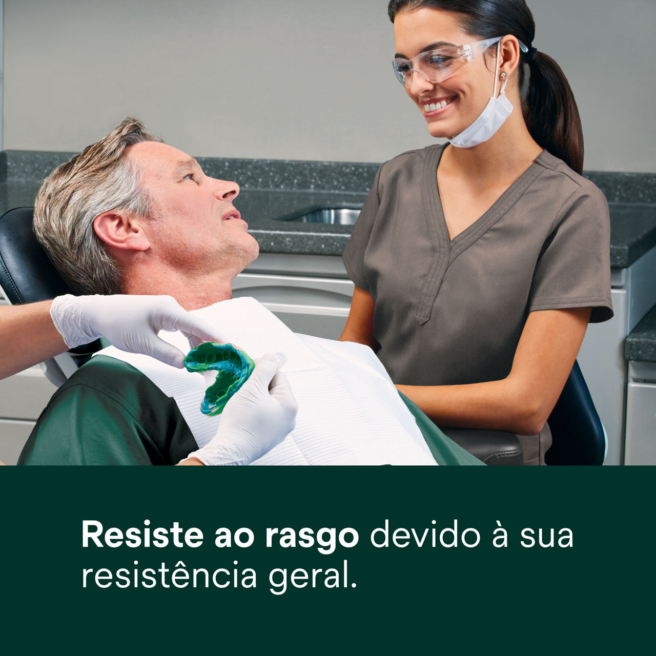 (2) Express™ 2 - Quick Set - Resiste a rasgos devido à sua resistência geral.