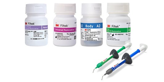 Points forts des produits Filtek, y compris Filtek Easy Match.
