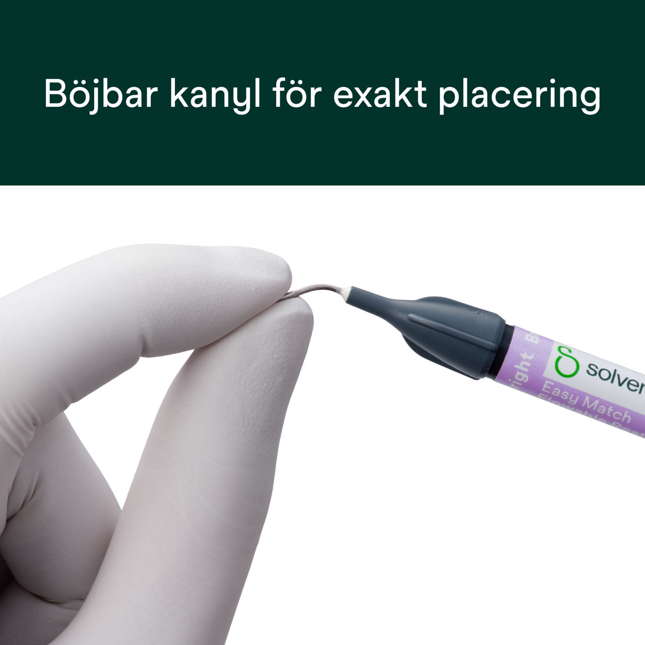 (4) Filtek™ Easy Match Flowable - Böjbar kanyl
