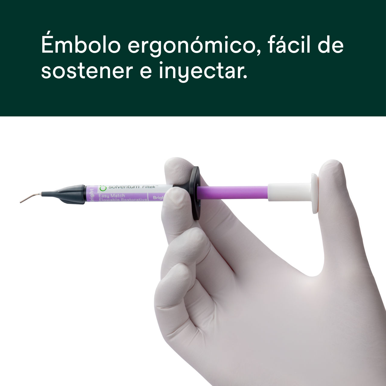 (5) Filtek™ Easy Match Flowable - Émbolo ergonómico,