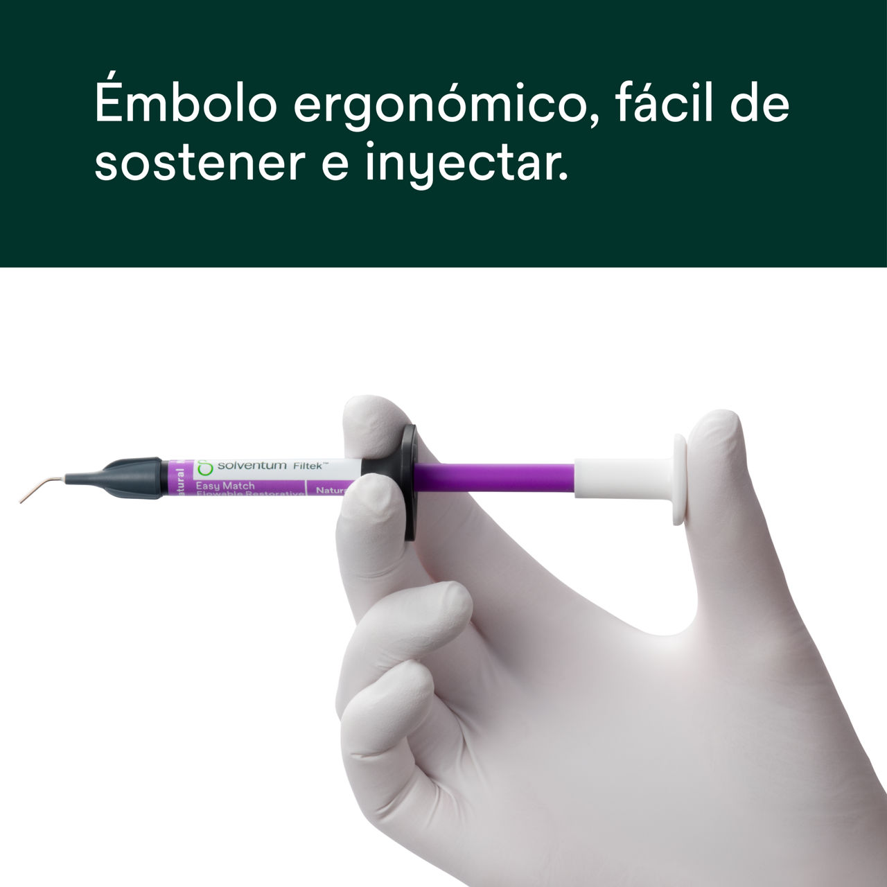 (5) Filtek™ Easy Match Flowable - Émbolo ergonómico,