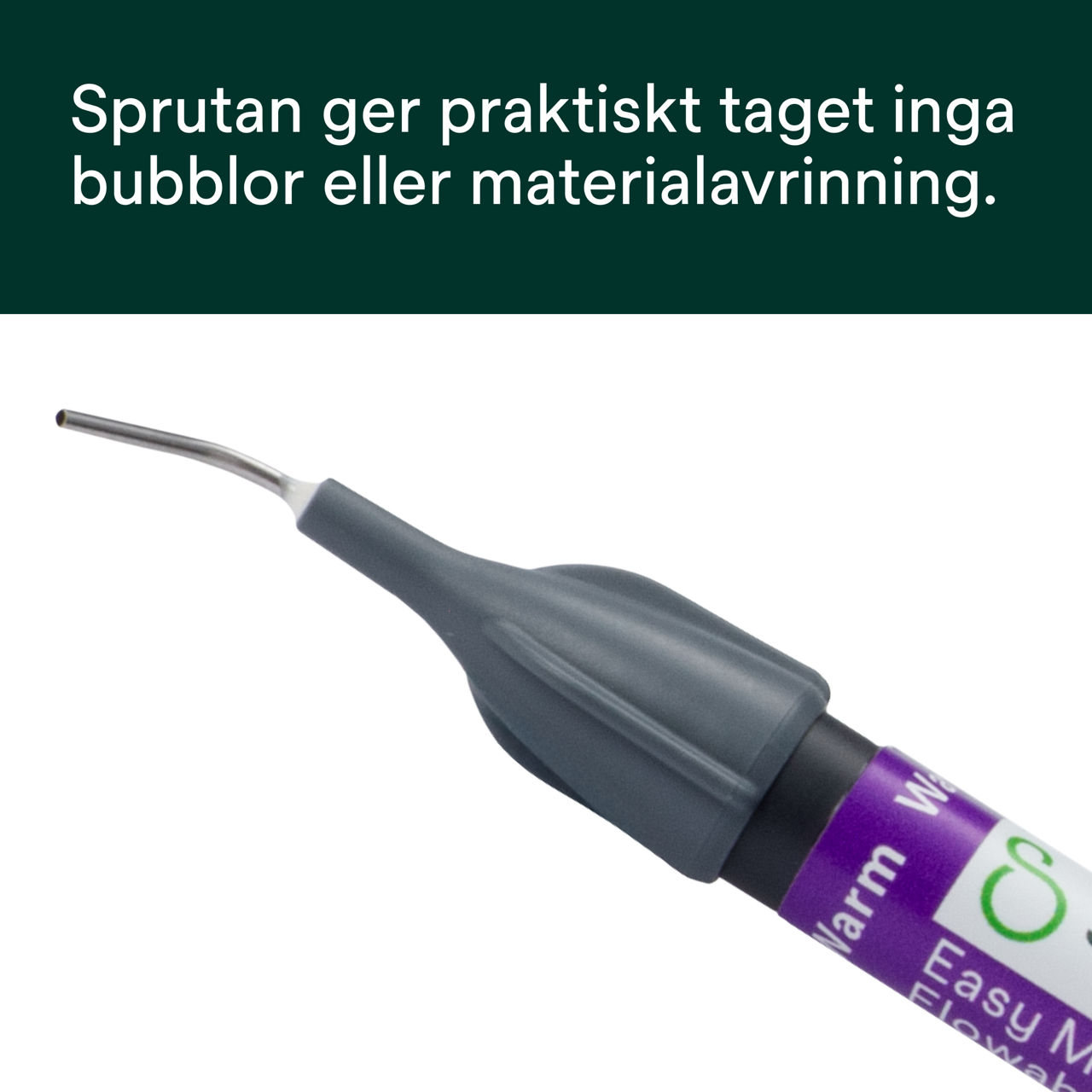 (3) Filtek™ Easy Match Flowable - Sprutan ger praktiskt
