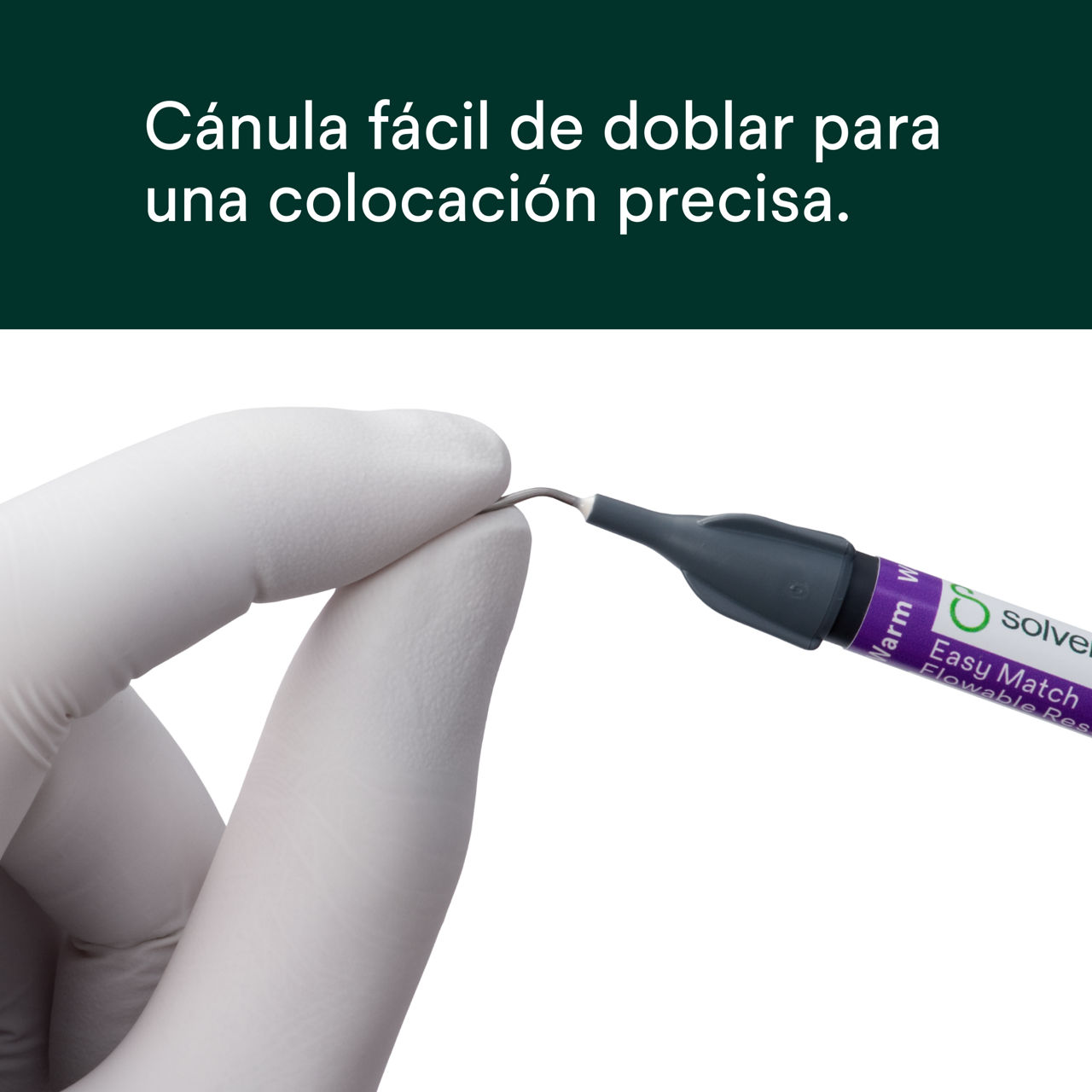 (4) Filtek™ Easy Match Flowable - Cánula fácil de doblar