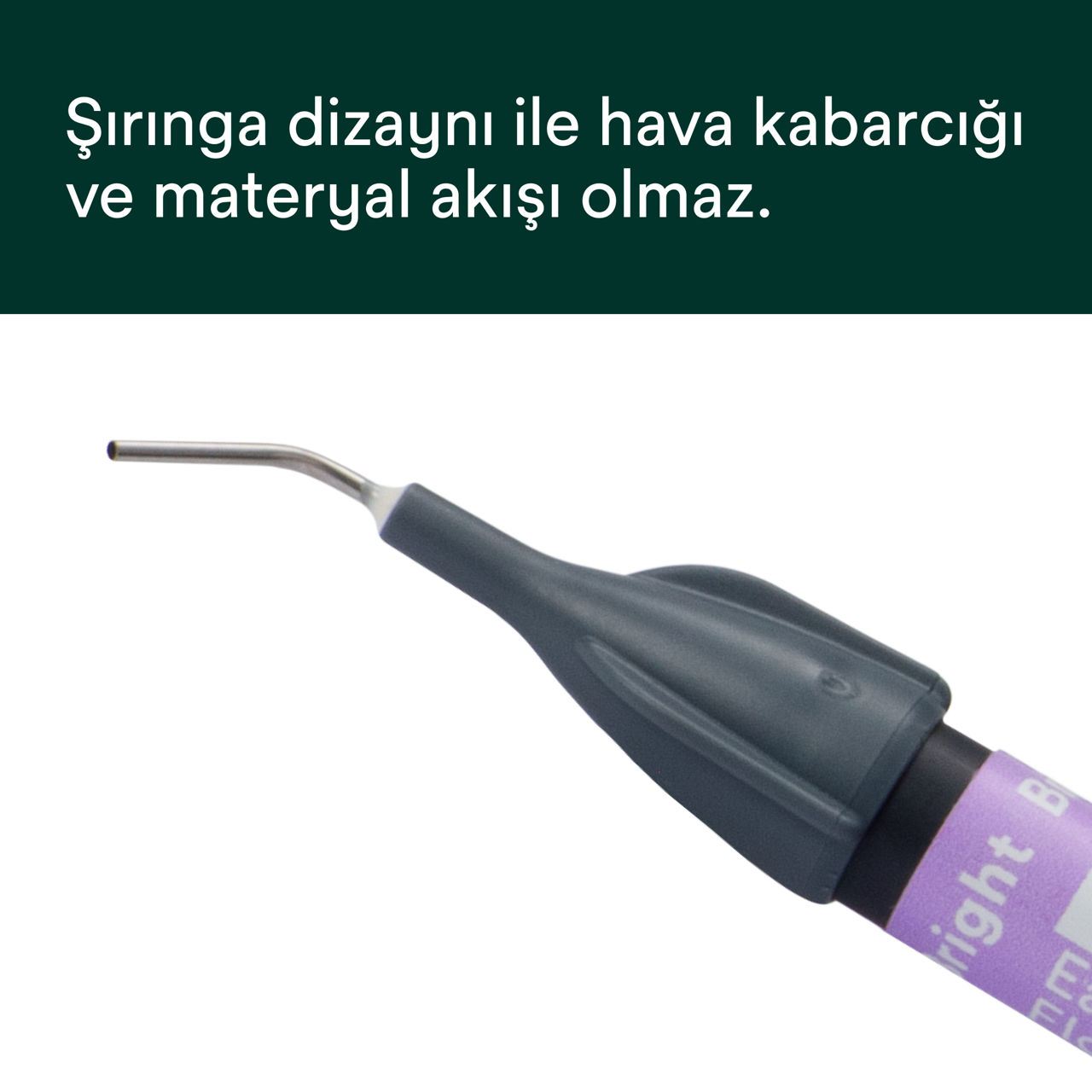 (3) Filtek™ Easy Match Flowable 6325b - Şırınga dizaynı