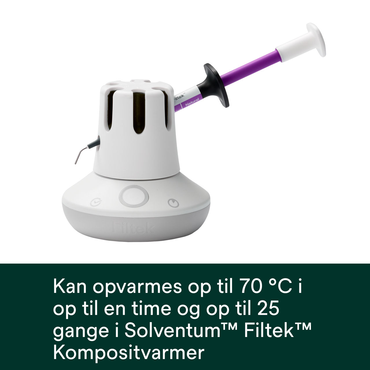 (6) Filtek™ Easy Match Flowable - Kan opvarmes op til 70 °C
