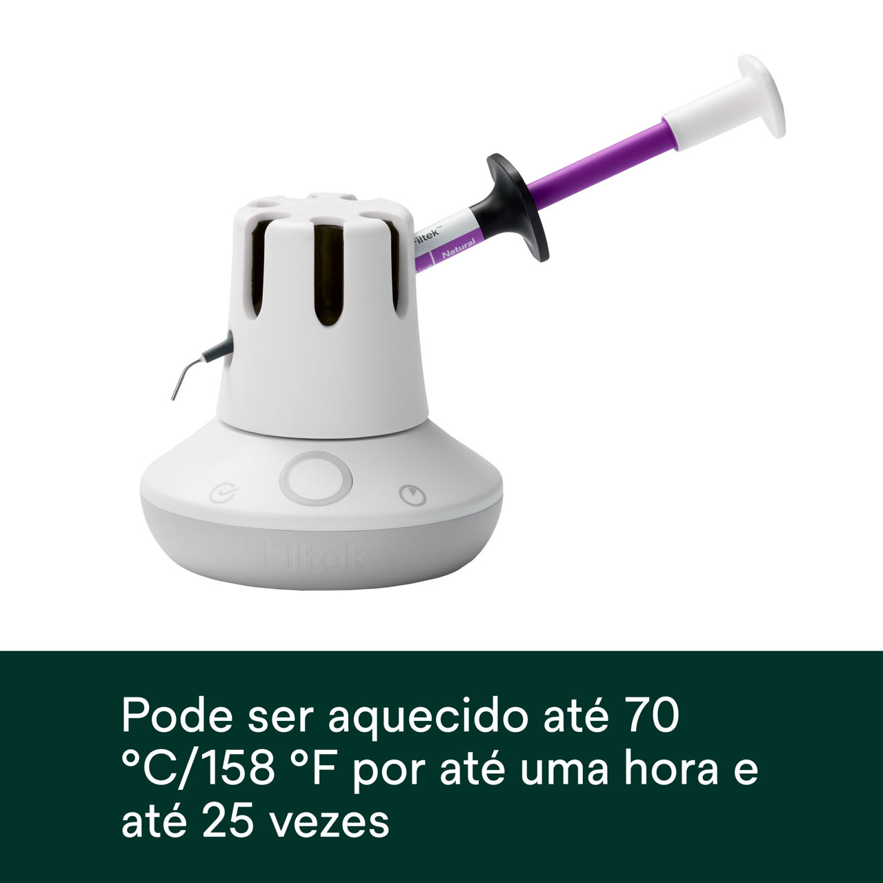 (6) Filtek™ Easy Match Flowable - Pode ser aquecido até 70 °C/