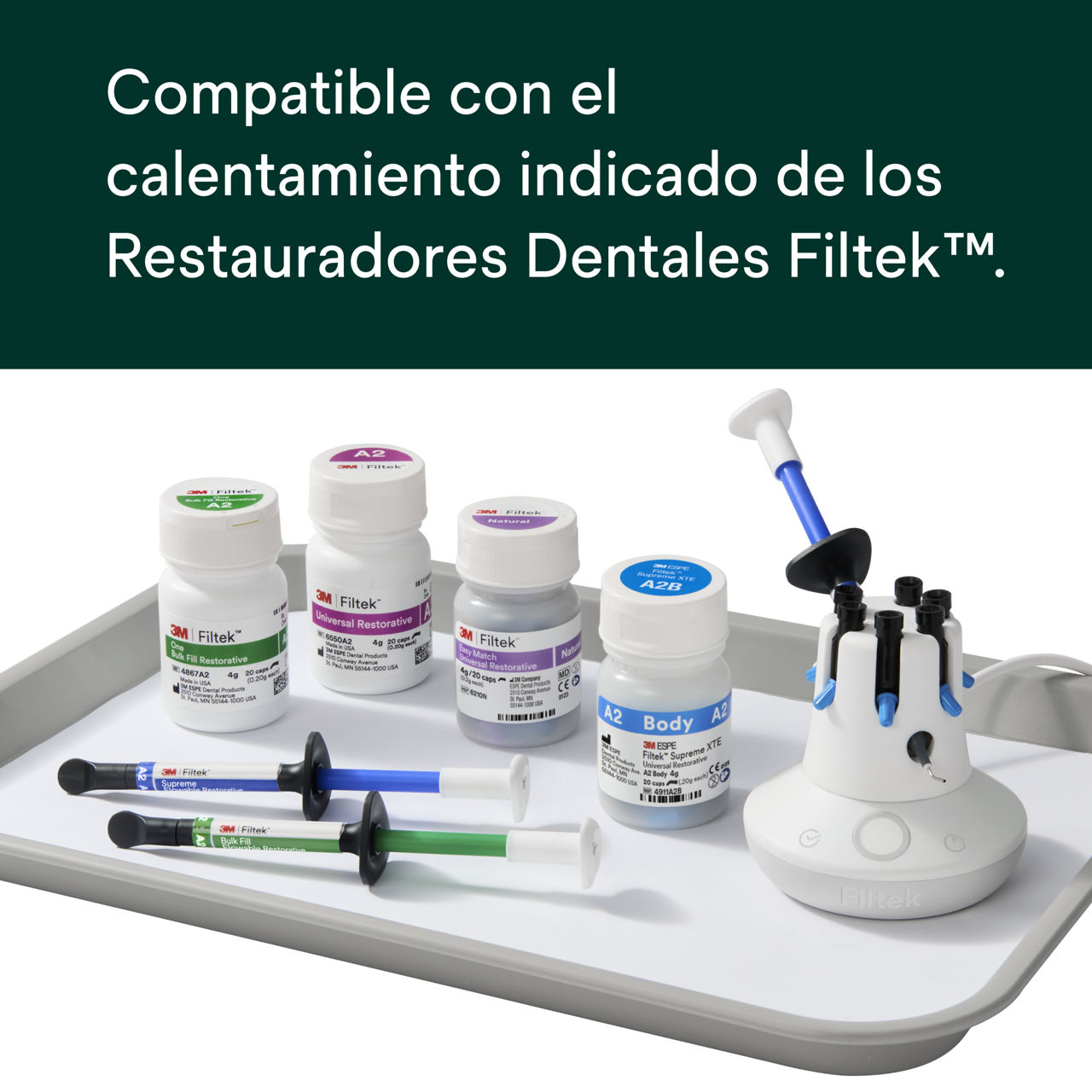 Kit calentador ES composite Solventum™ Filtek™ 6520K PDP B+ Imagen 6, ES