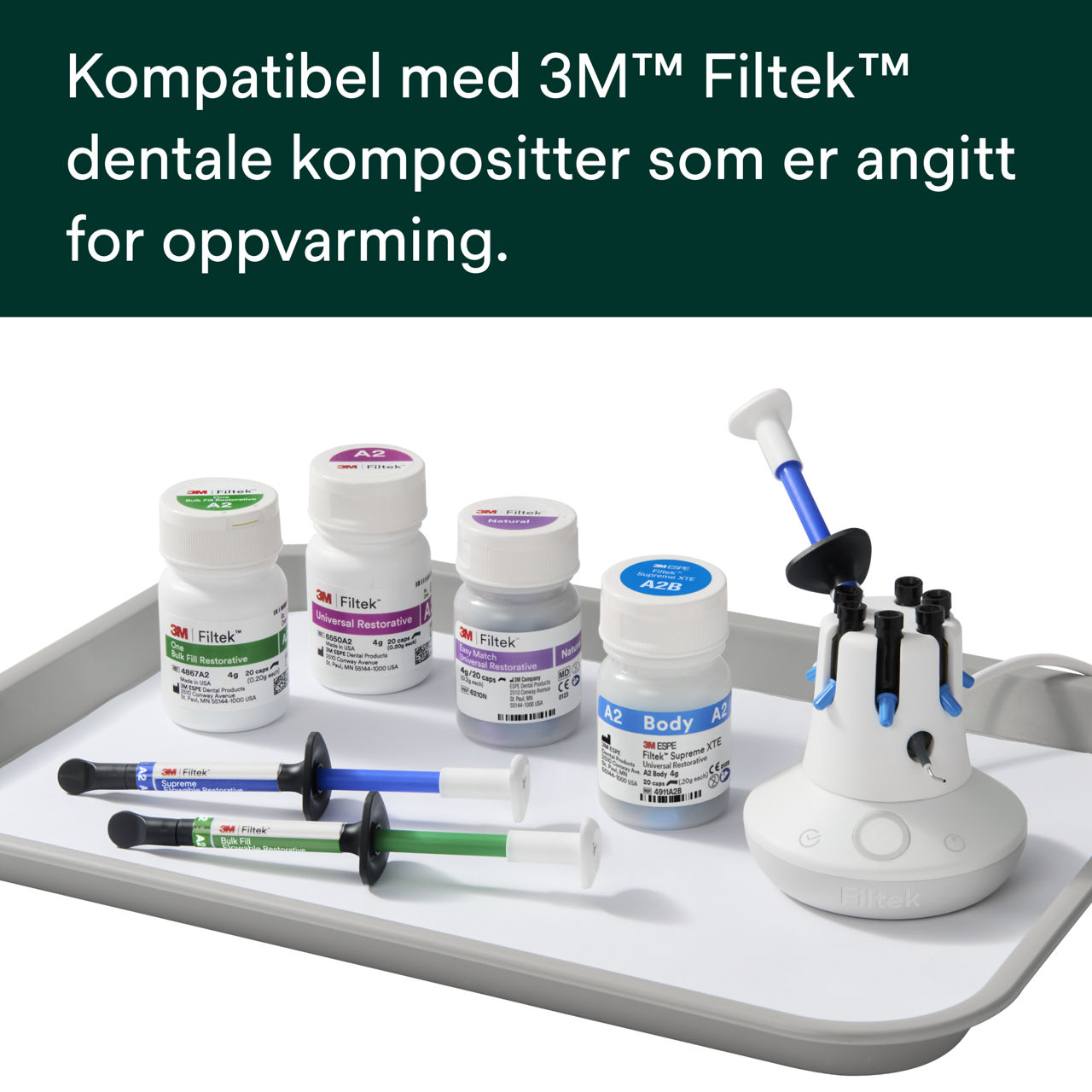 Solventum™ Filtek™ Komposittvarmer Kit6520K PDP B+ bilde 6, DE