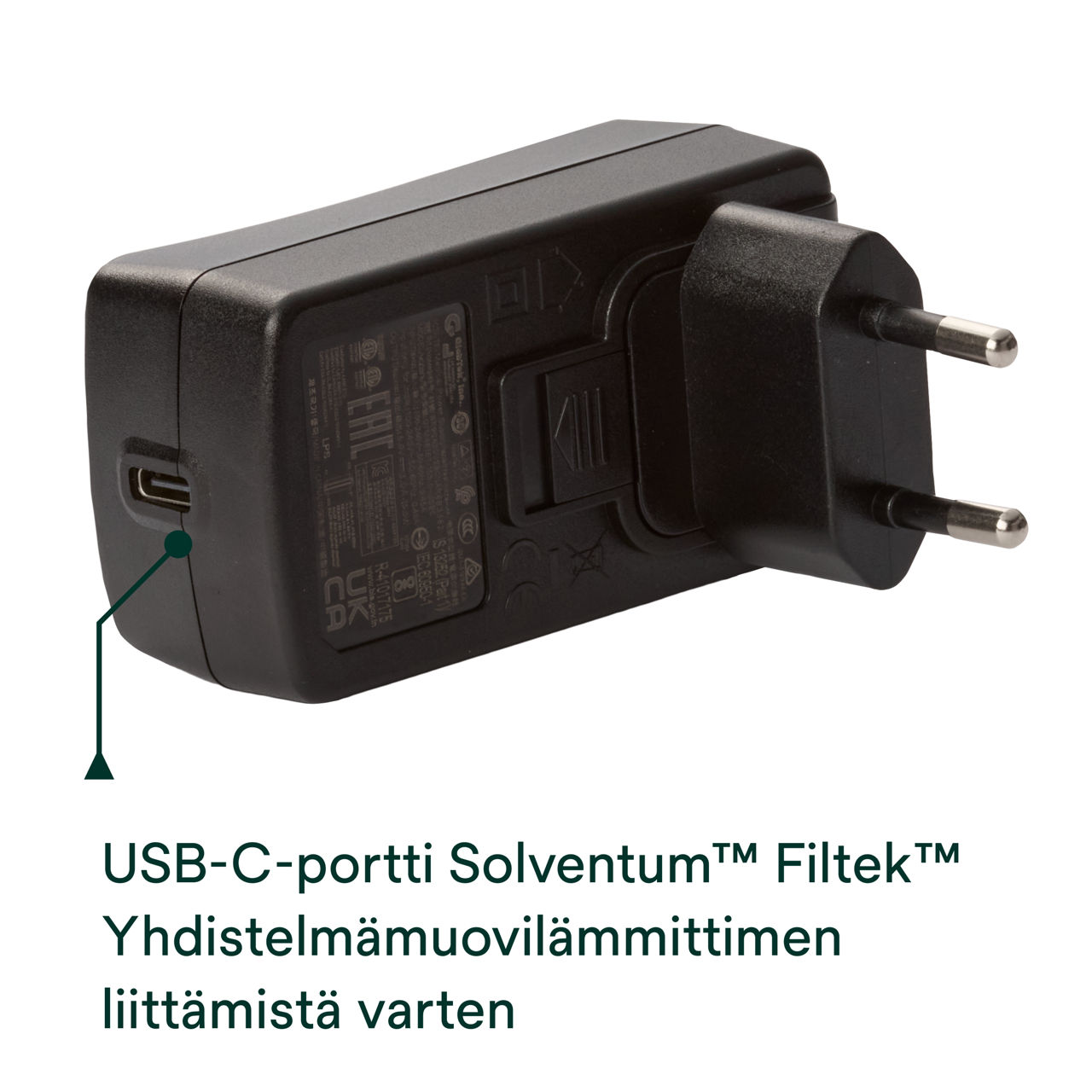 Solventum™ Filtek™ Yhdistelmämuovin lämmitin  Virtapistoke 6520P, kuva 2, FI