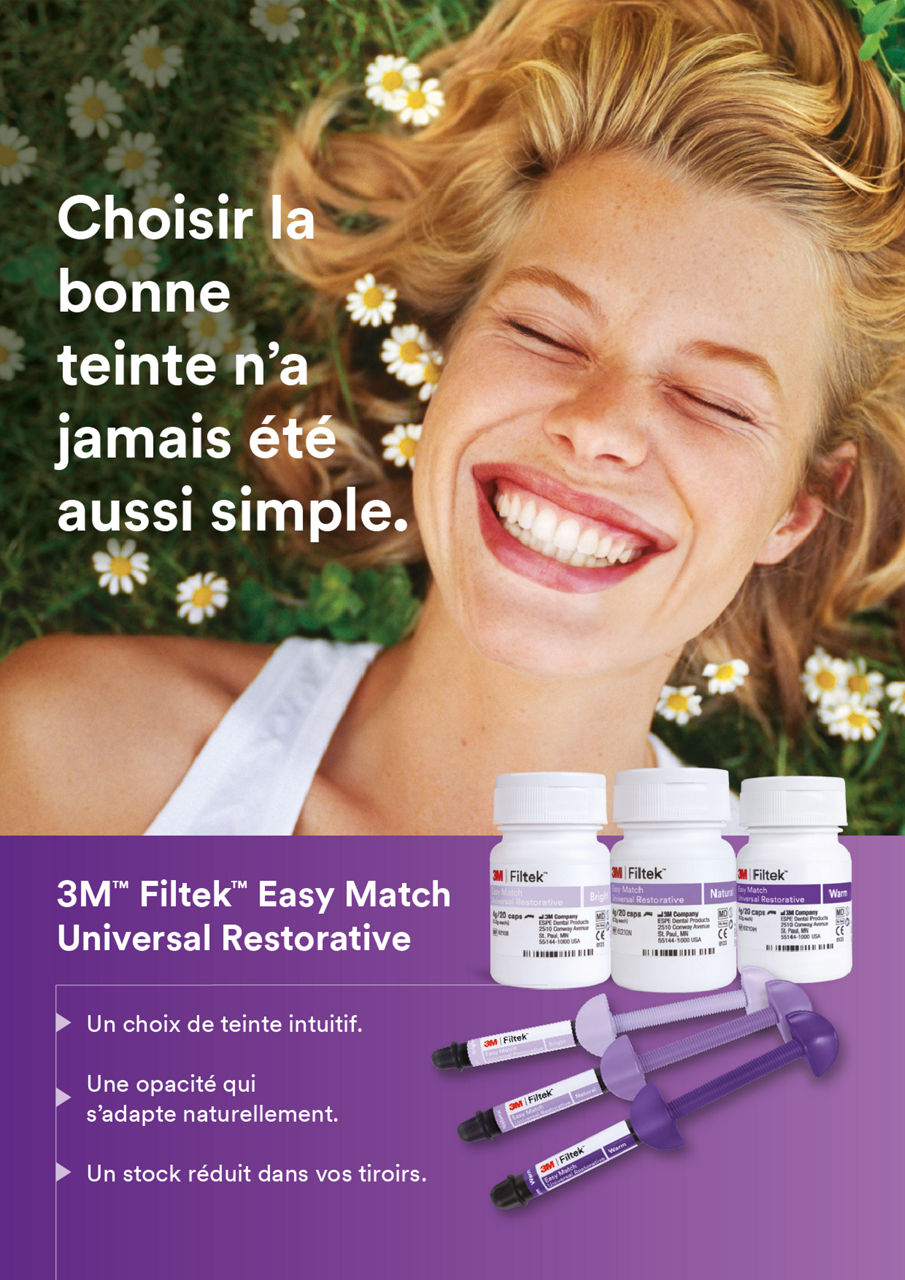 3M™ Filtek™ Easy Match Universal Restorative Brochure - FR-FR