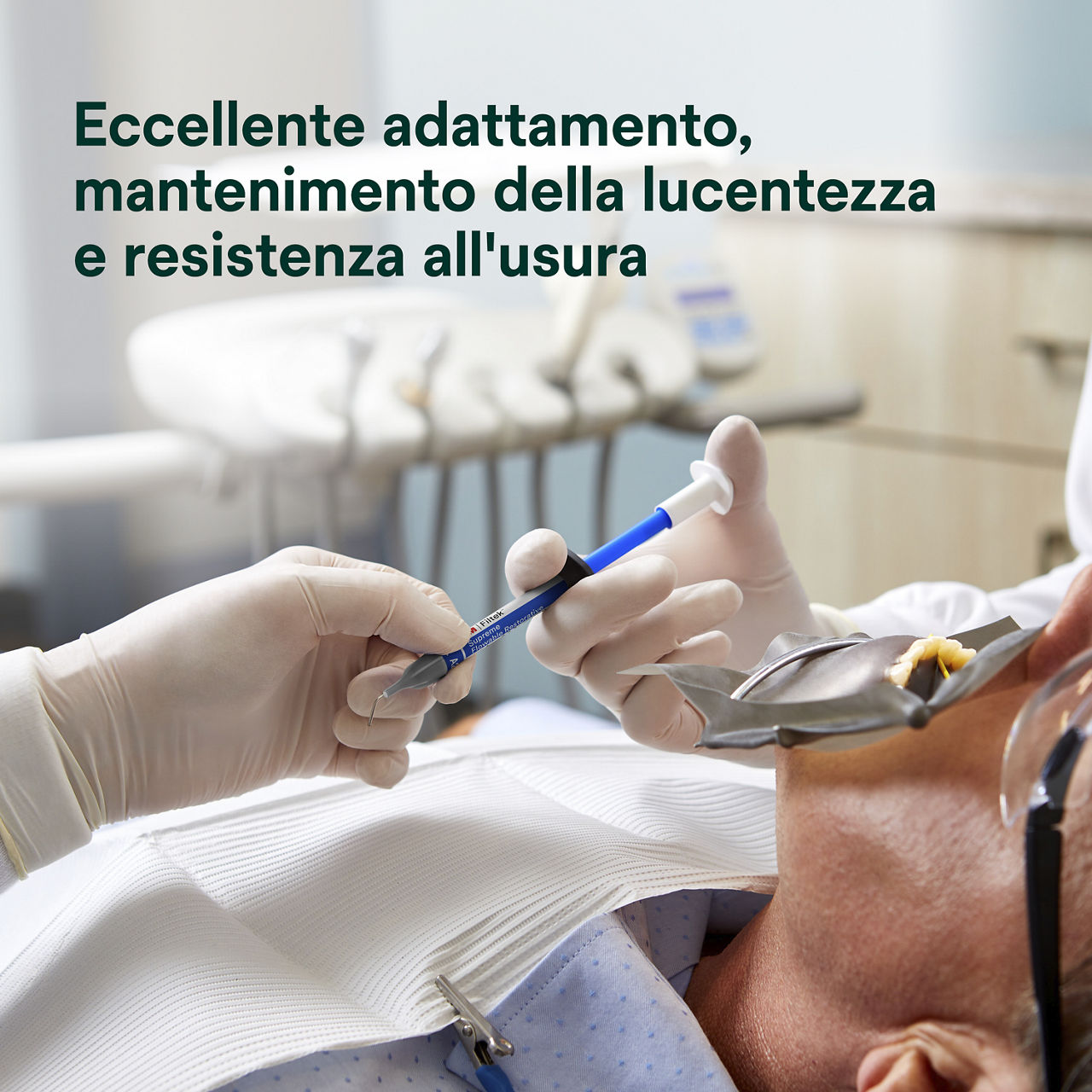 4- Filtek Supreme Flowable Siringa: Eccellente adattamento