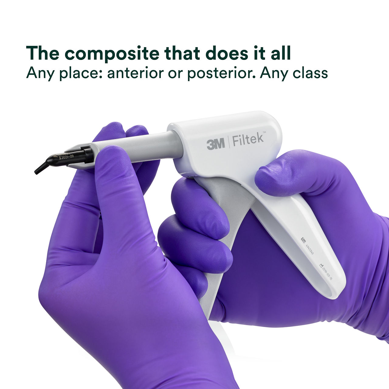 (1) Filtek™ Supreme XTE Universal Capsule: The composite that does it all