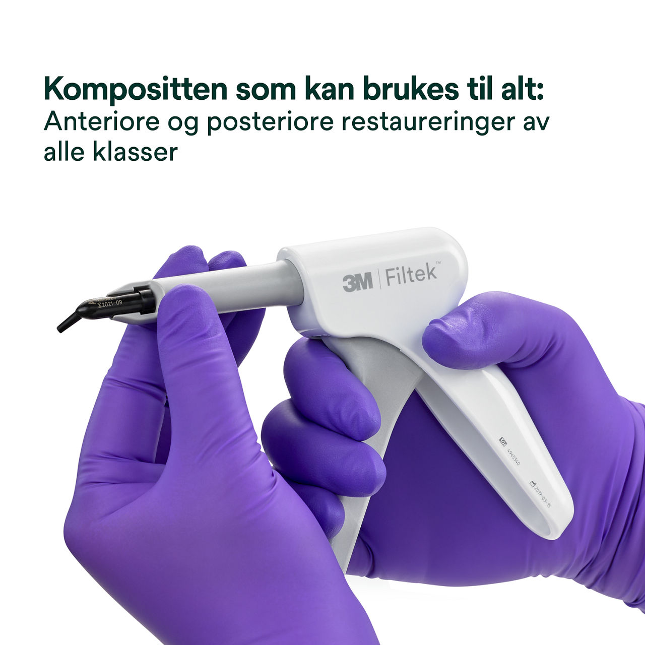 1- Filtek™ Supreme XTE Capsule: Kompositten som kann brukes til alt