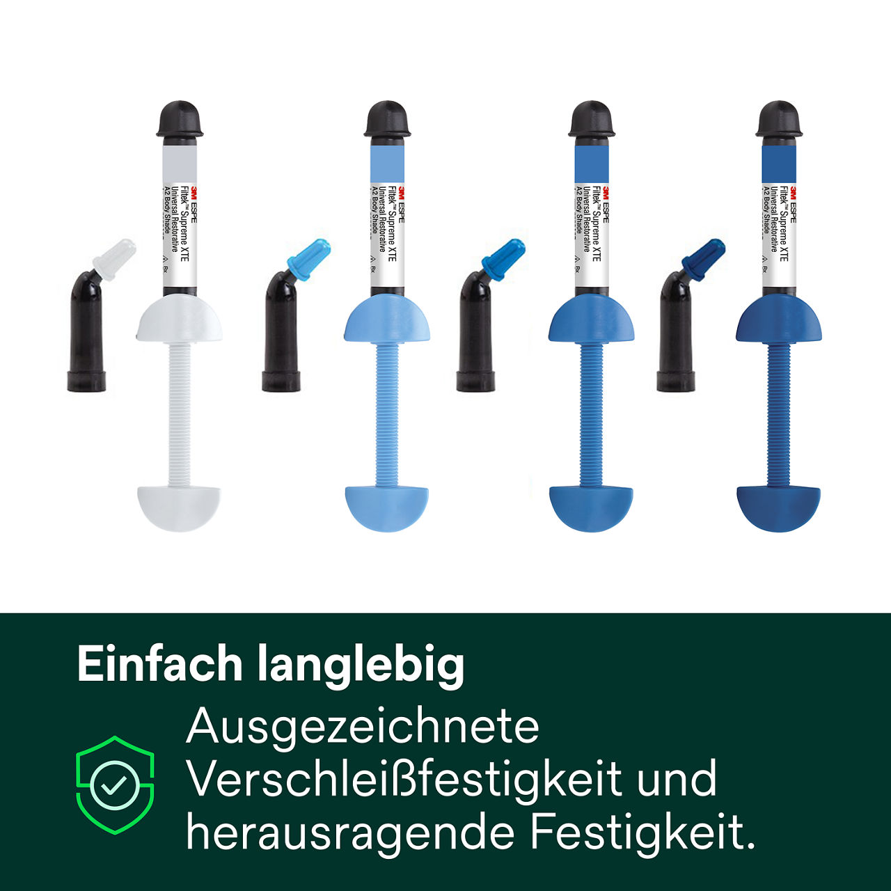 3- Filtek Supreme XTE: Einfach langlebig