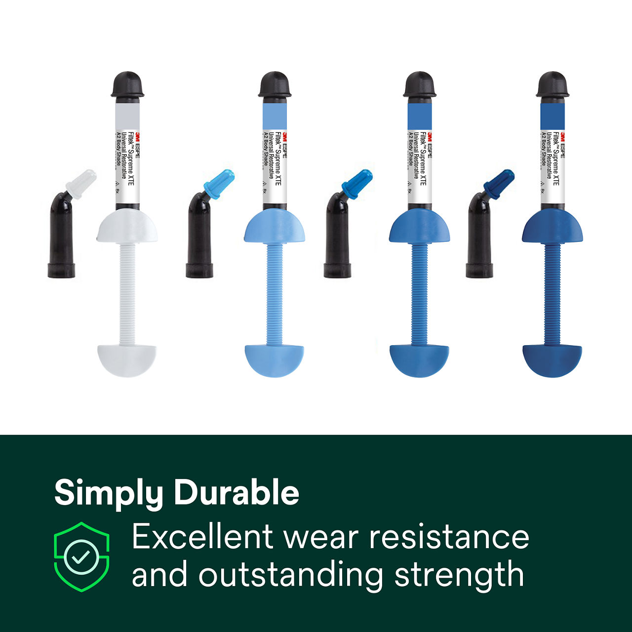 (3) Filtek Supreme XTE Universal: Simply Durable