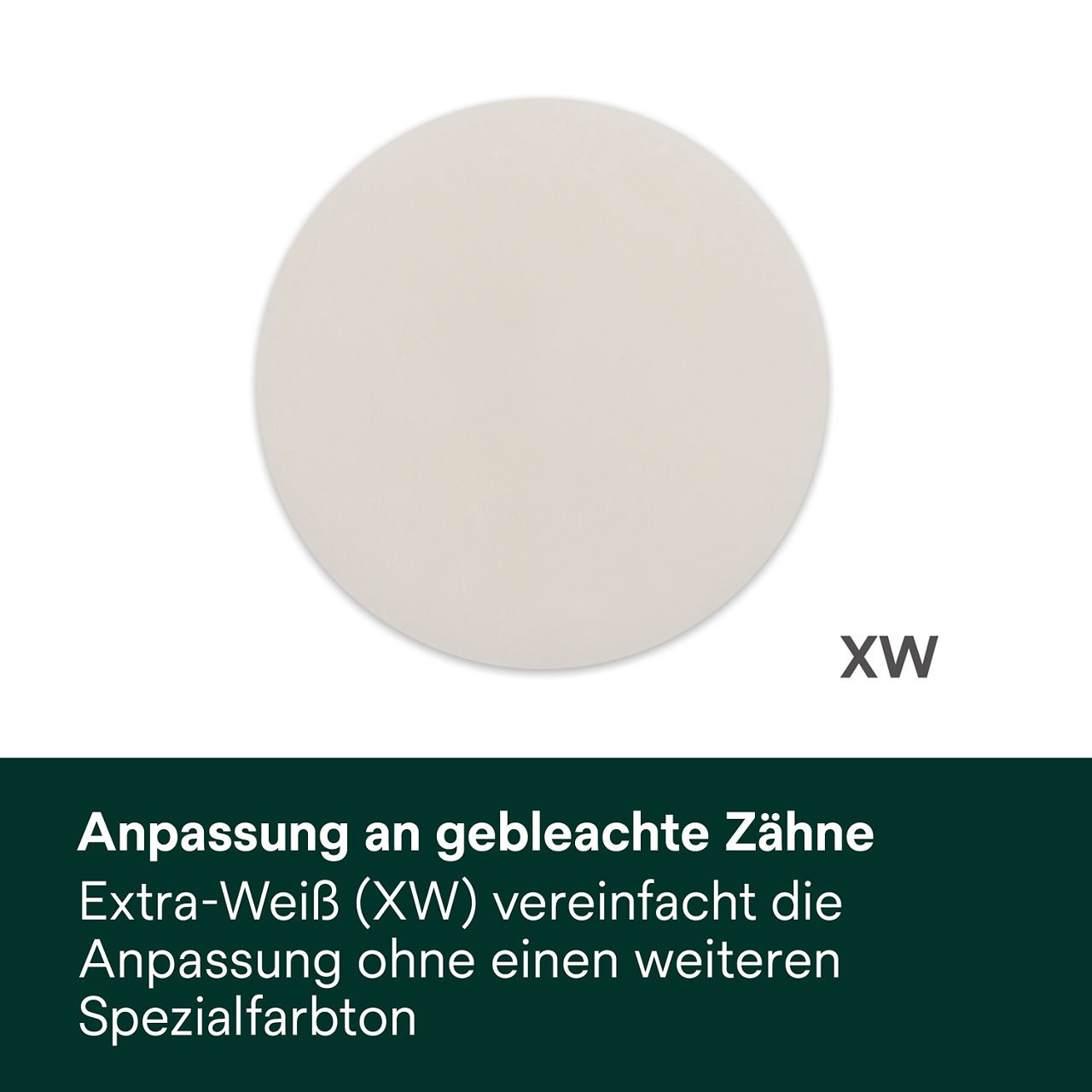 4- Filtek Universal: Anpassung an gebleachte Zähne