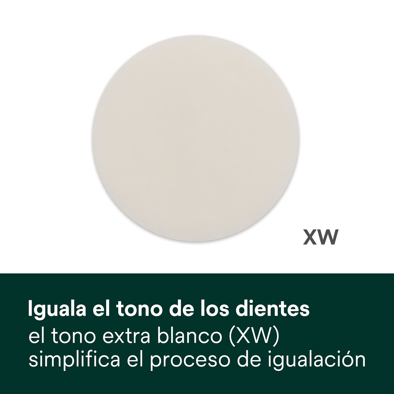 4- Filtek Universal: Iguala el tono de los dientes