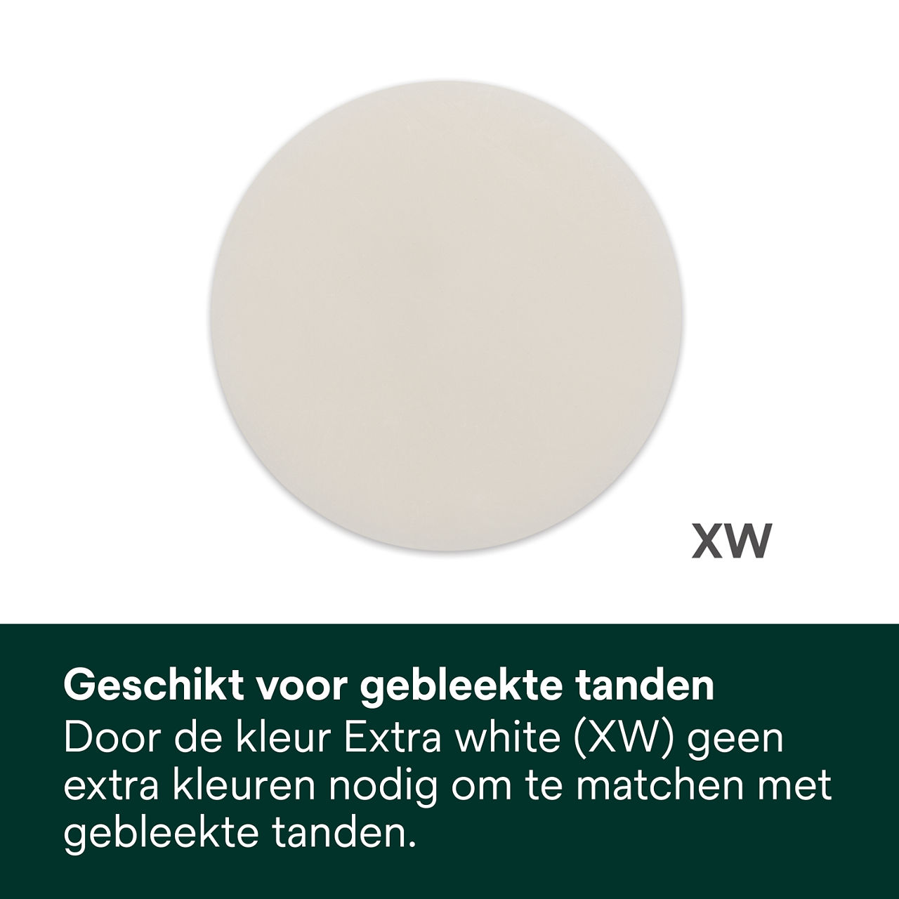 4- Filtek Universal: Geschikt voor gebleekte tanden.