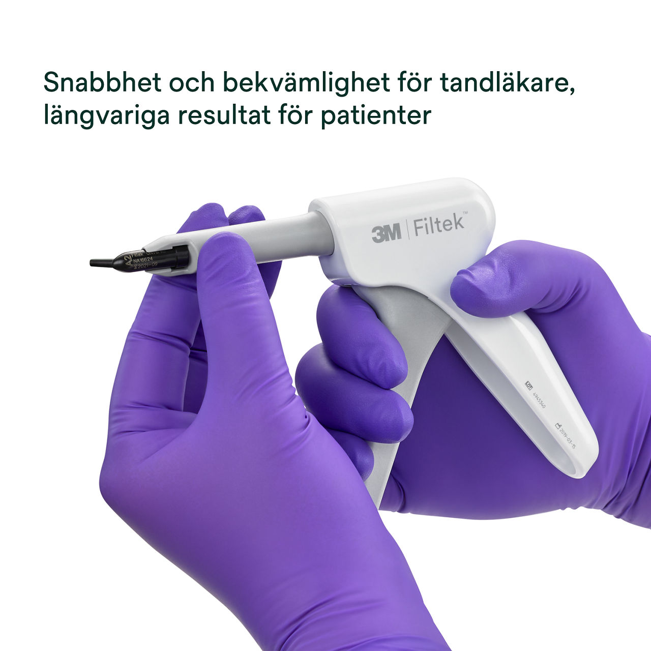 1- Filtek™ Z250 Capsule: Snabbhet och bekvämlighet