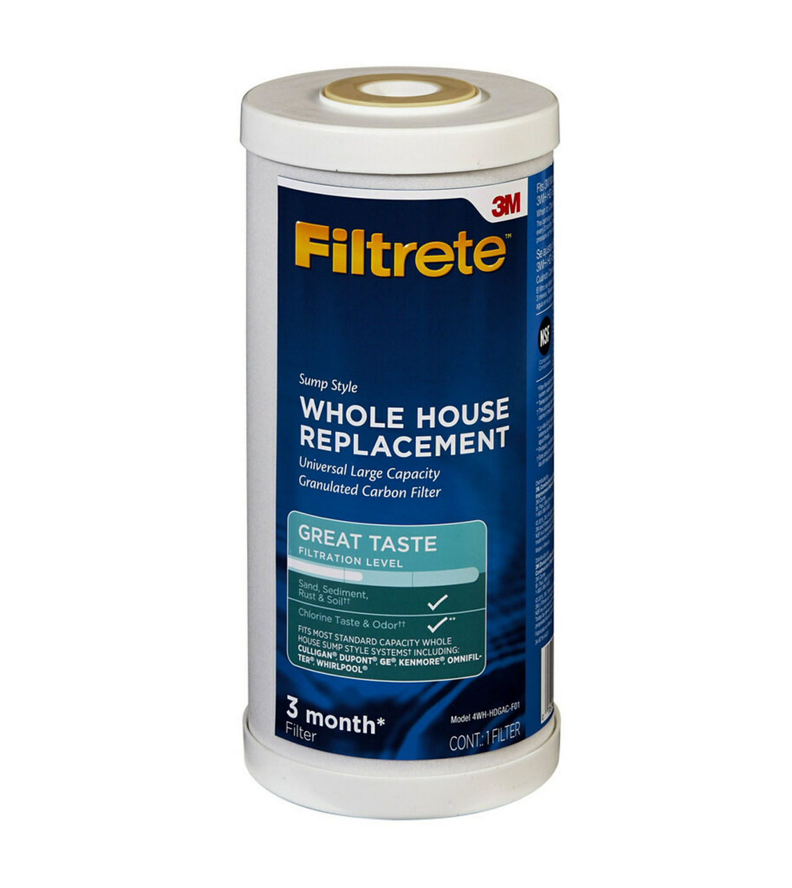 Filtrete™ Whole House Sump System Drop-in Refill Cartridge