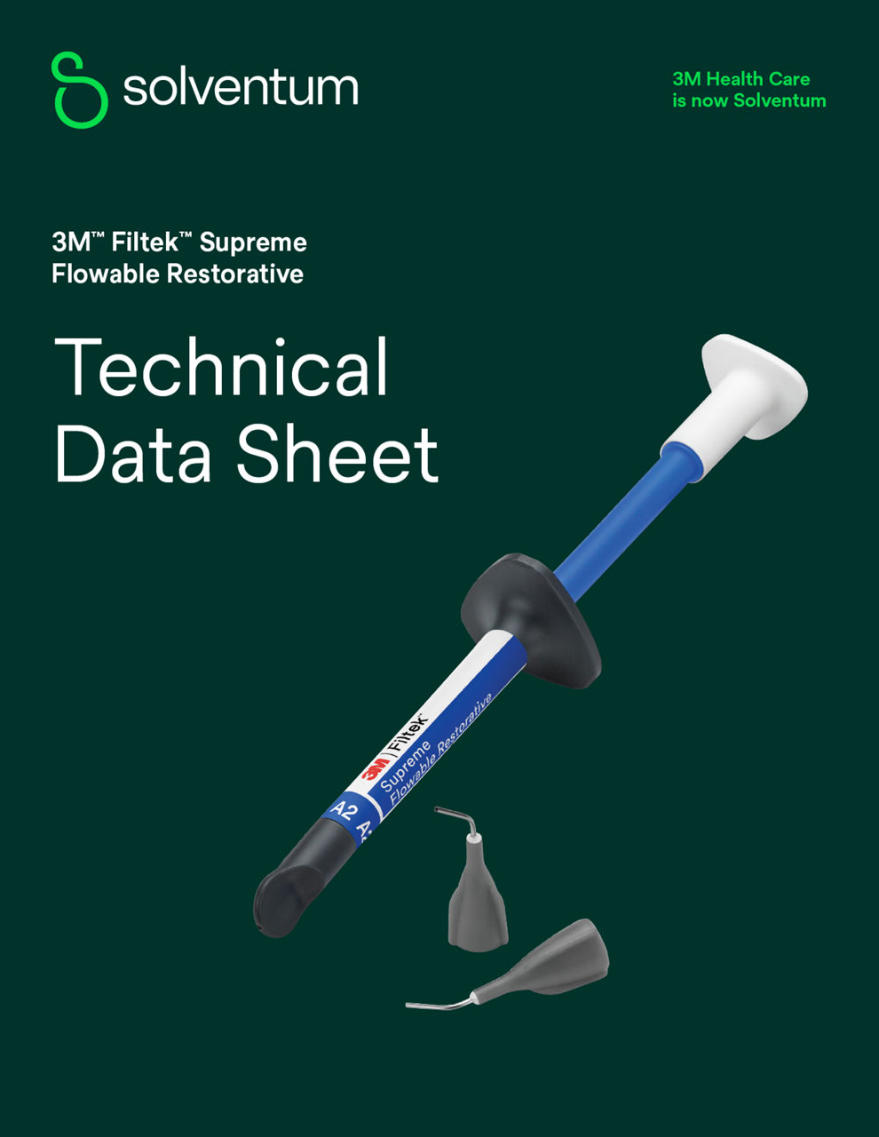 Filtek™ Supreme Flowable Restorative Technical Data Sheet