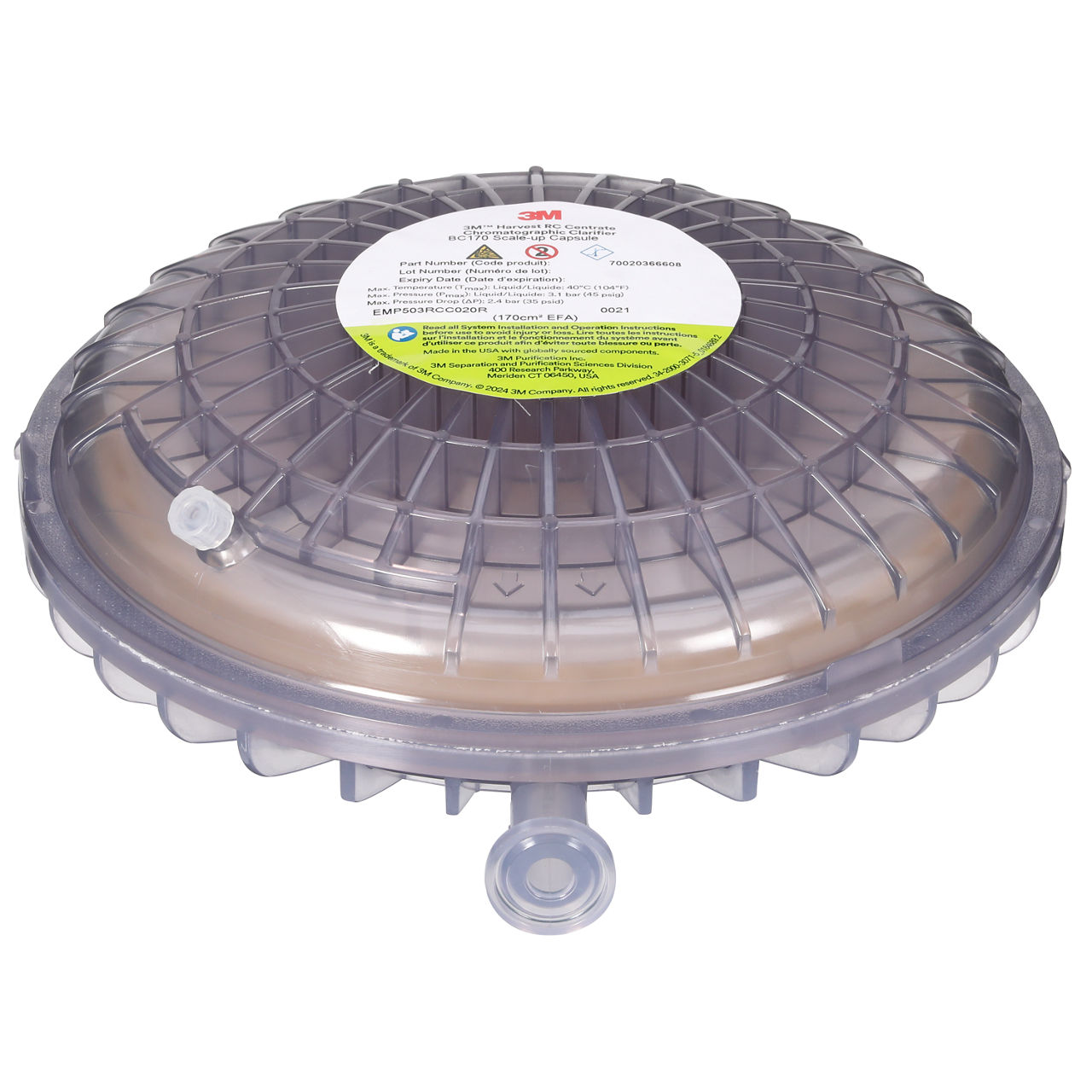 3M™ Harvest RC Centrate Chromatographic Clarifier, BC170, EMP503RCC020R,1/CS