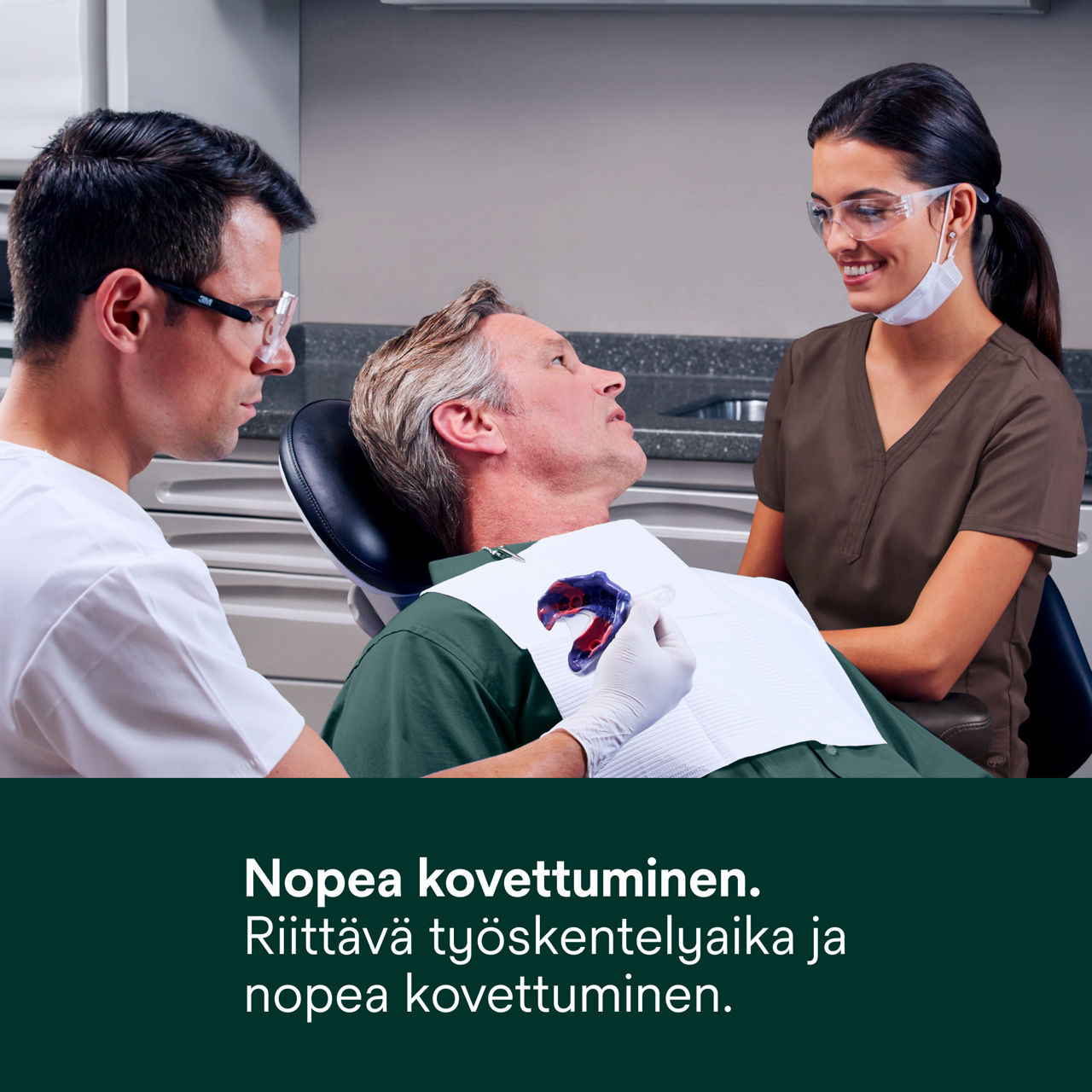 (4) Impregum™ - Nopea kovettuminen.