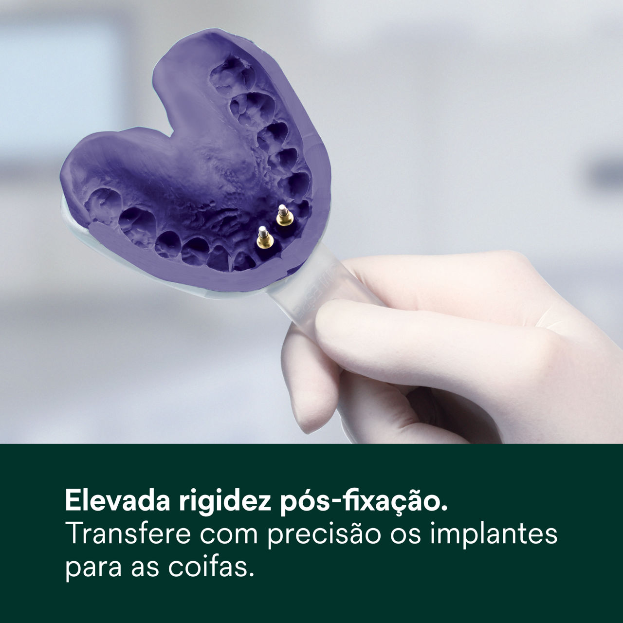 (5) Impregum™ - Elevada rigidez pós-fixação.