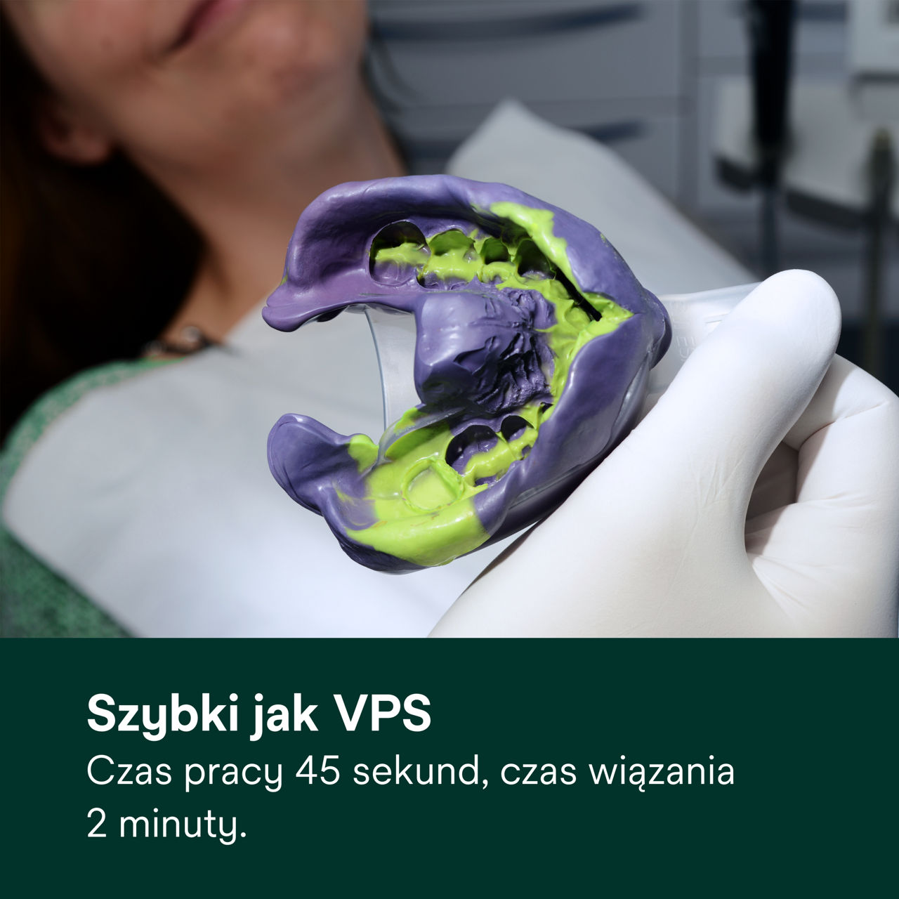 (1) Impregum™ Super Quick - Polieterowa masa do pobierania wycisków: Szybki jak VPS