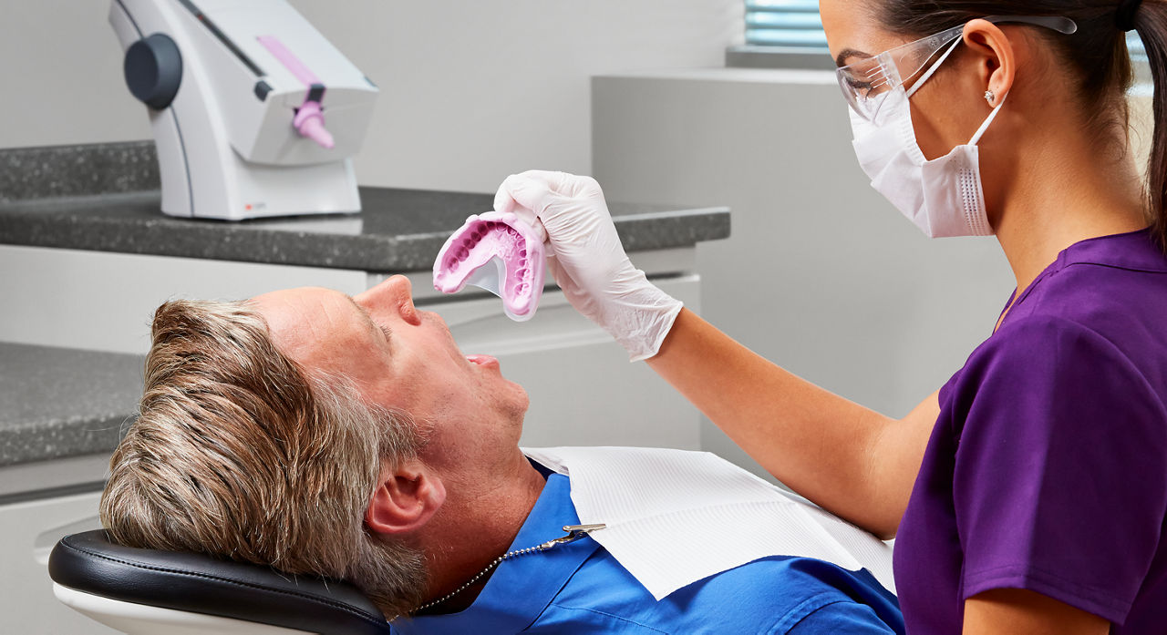 Taking Preliminary Impression