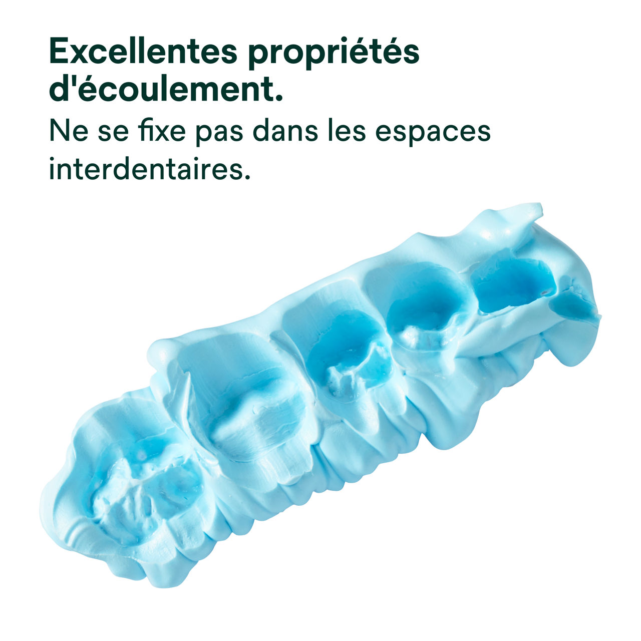 (2) IMatériel d'enregistrement d'occlusion VPS Imprint™ 4: Excellentes propriétés d'écoulement.