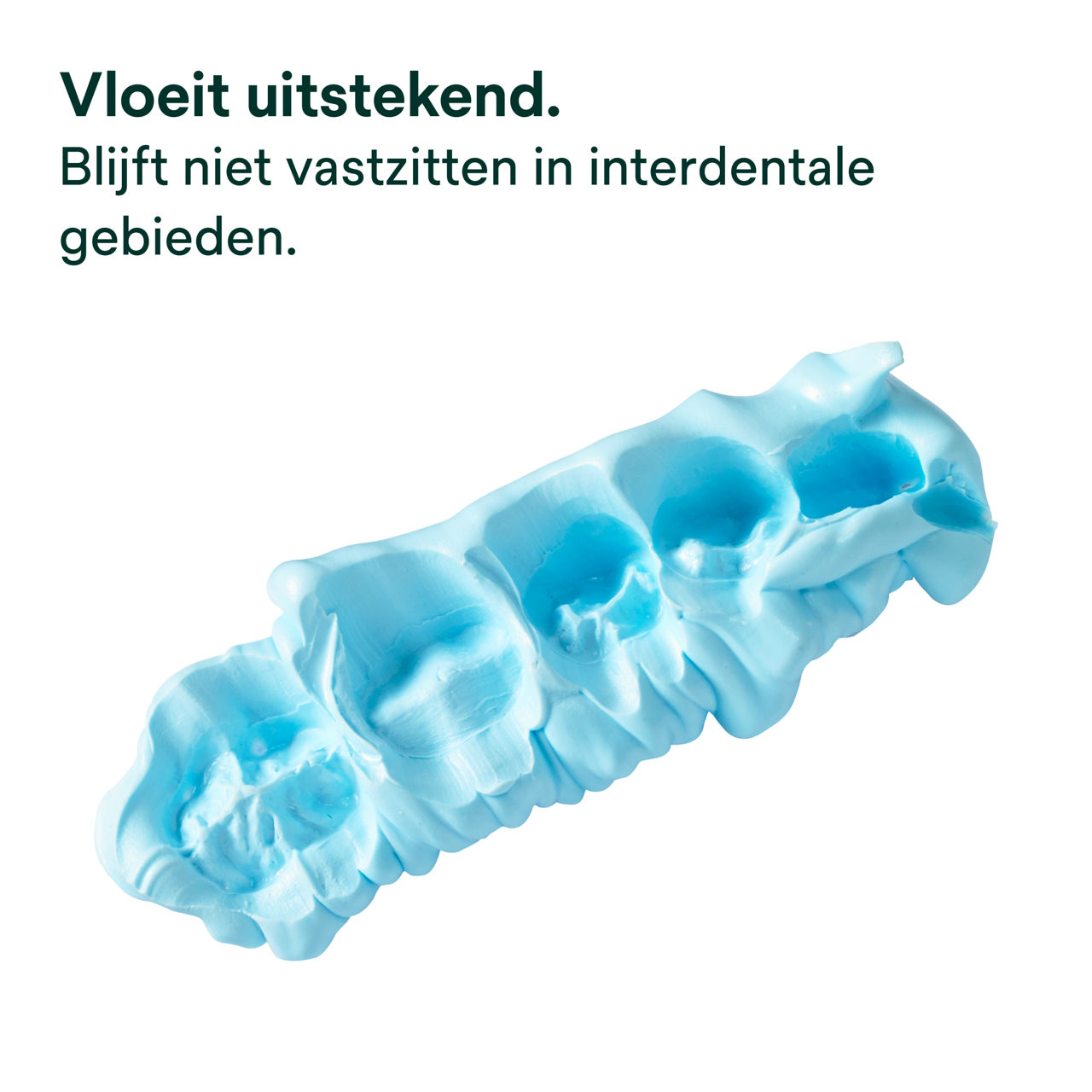 (2) Imprint™ 4 Bite VPS-beetregistratiemateriaal: Vloeit uitstekend.