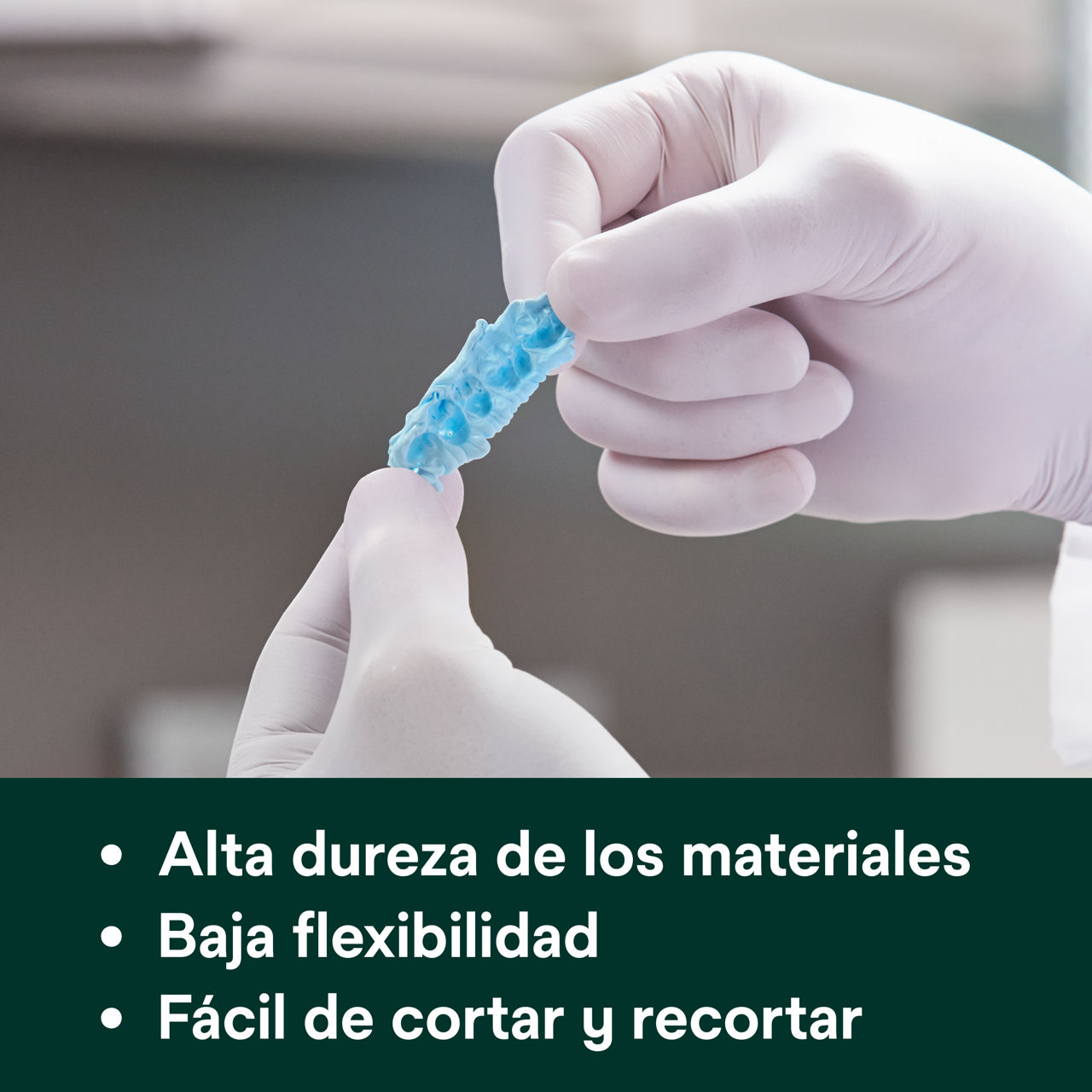 (3) Material de registro de mordida de silicona Imprint™ 4 Bite: Elevada dureza del material