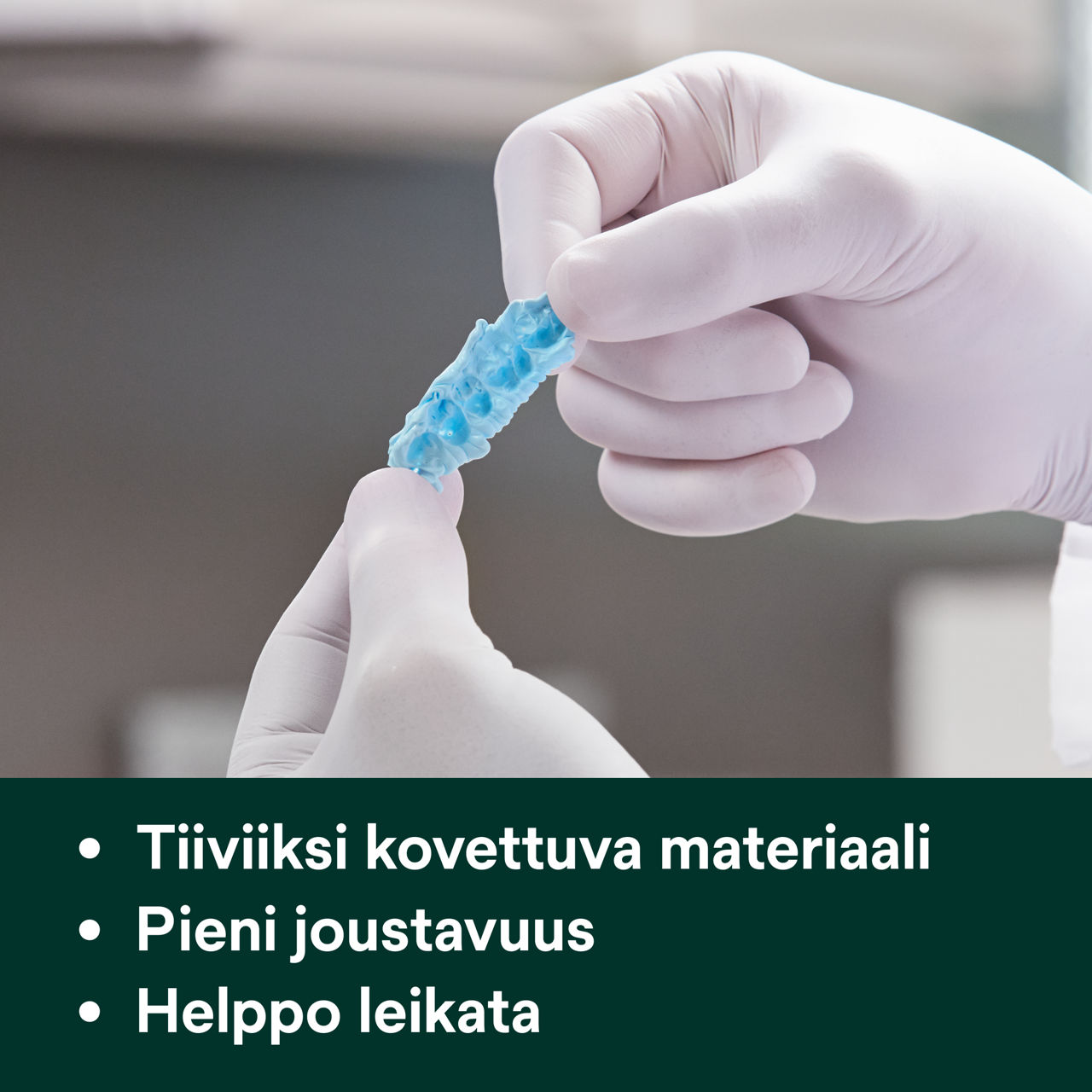 (3)  Imprint™ 4 VPS ‑purennanrekisteröintimateriaali: Tiiviiksi kovettuva materiaali.