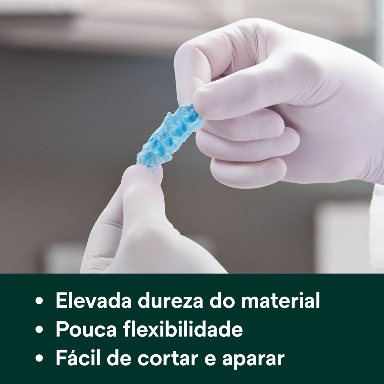(3) Material de Registo de Oclusão 3M™ Imprint™ 4 VPS: Elevada dureza do material