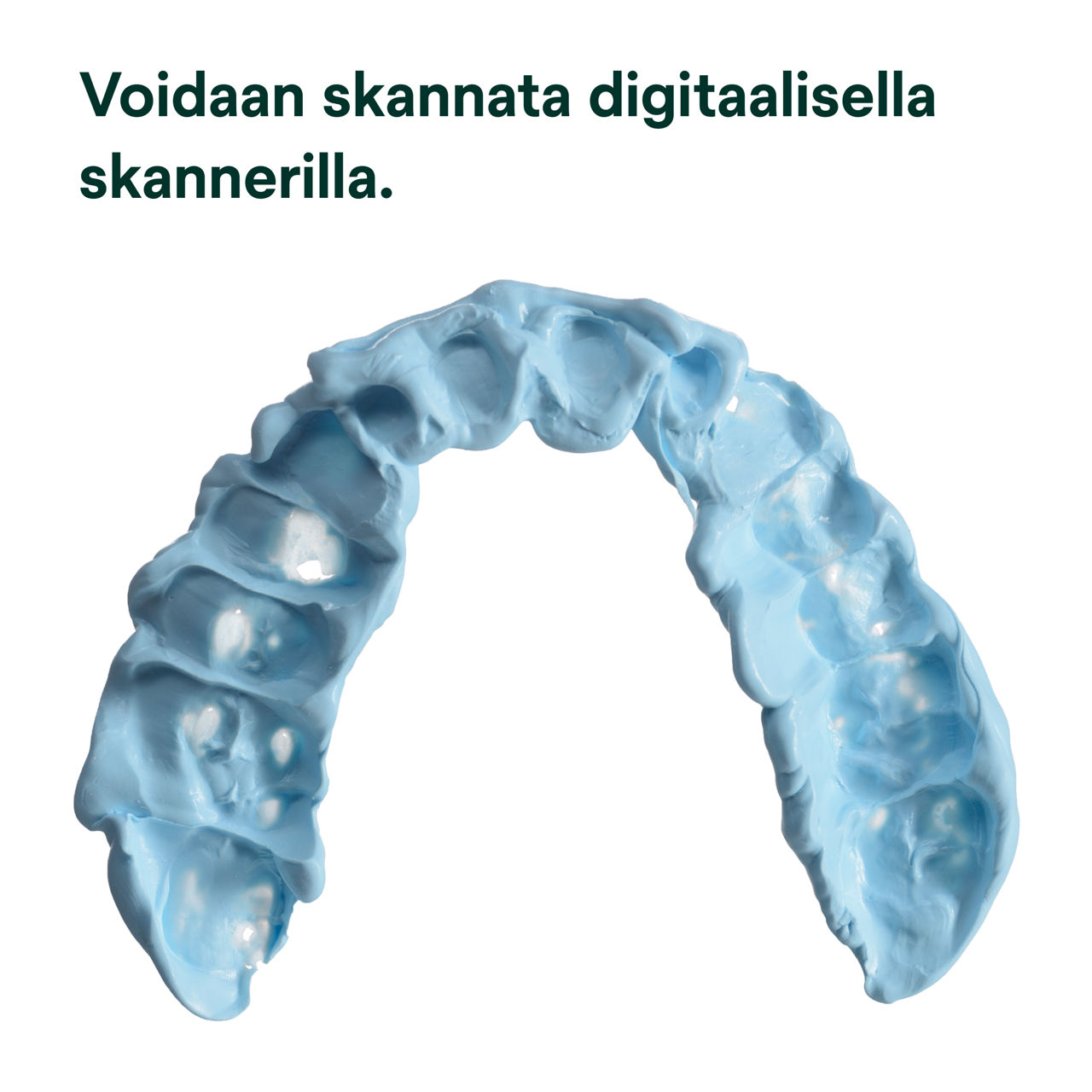 (4) Imprint™ 4 VPS ‑purennanrekisteröintimateriaali: Voidaan skannata digitaalisella skannerilla.
