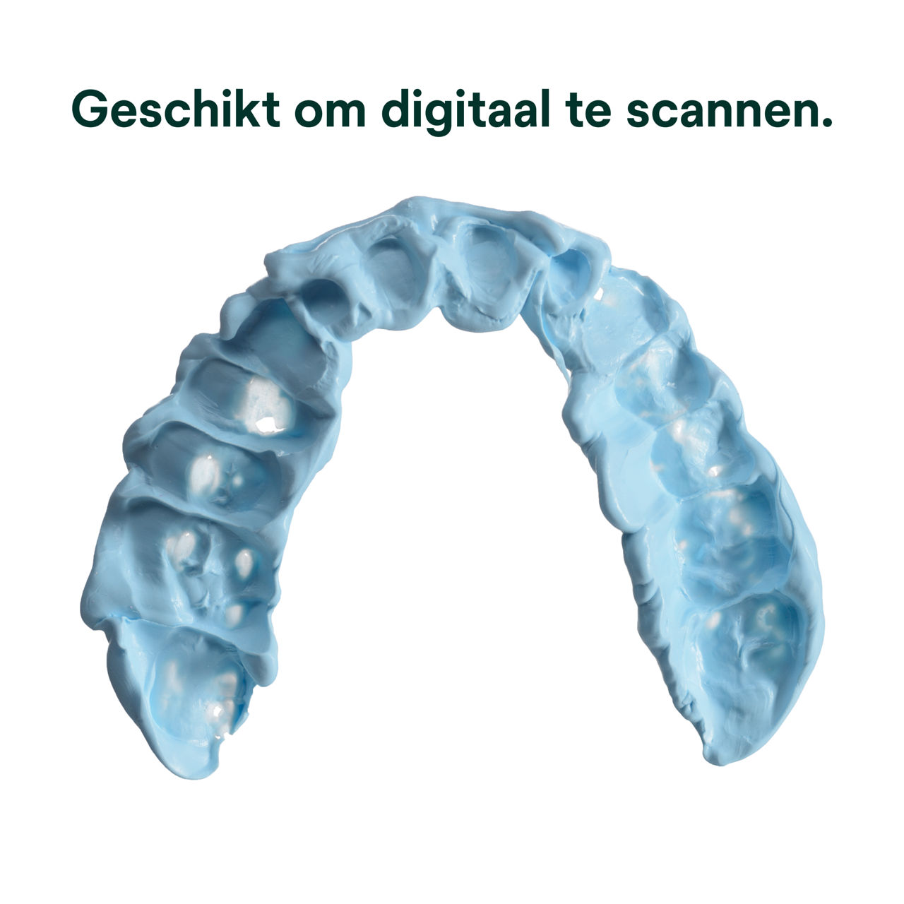 (4) Imprint™ 4 Bite VPS-beetregistratiemateriaal: Geschikt om digitaal te scannen.