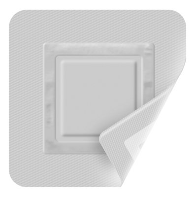 3M™ Kerramax Care™ Border-Dressing, Super-Absorbierend, CWL1000, 6in x 6in (16cm x 16cm), 70001700635, 7100252900, Produktbild