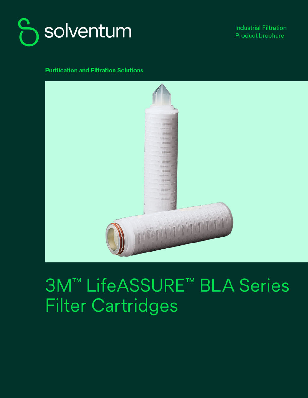 3M™ LifeASSURE™ BLA Series Filter Cartridges brochure
