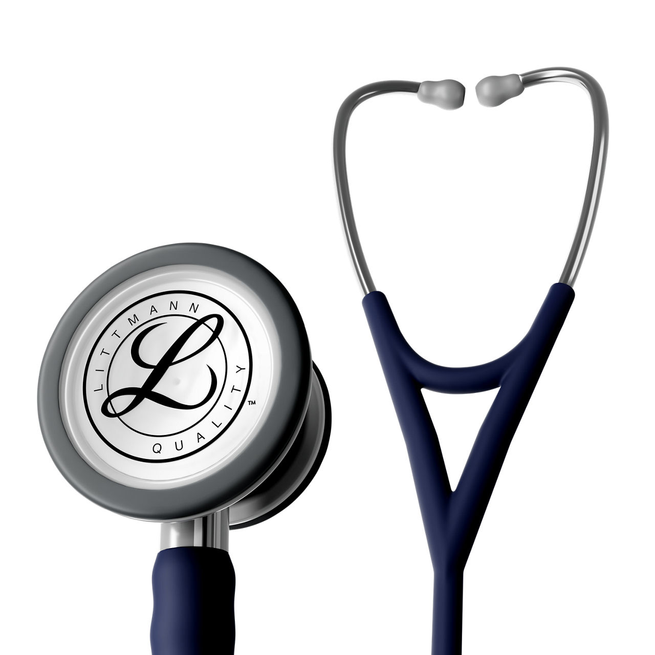 3M™ Littmann® Cardiology IV™ Stethoscope, 6187C, Stainless-finish Chestpiece, Satin-finish Midnight Blue Tube, 3/CS