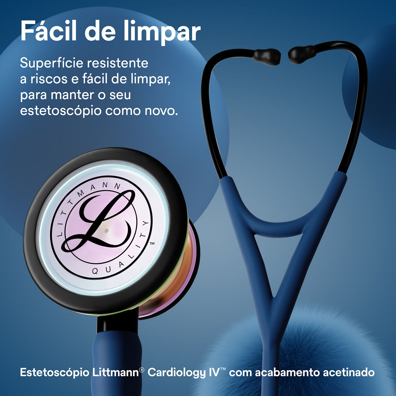 Littmann acabamento B+ Cardiology – Peça torácica e olivas auriculares cor navy (3000x3000)