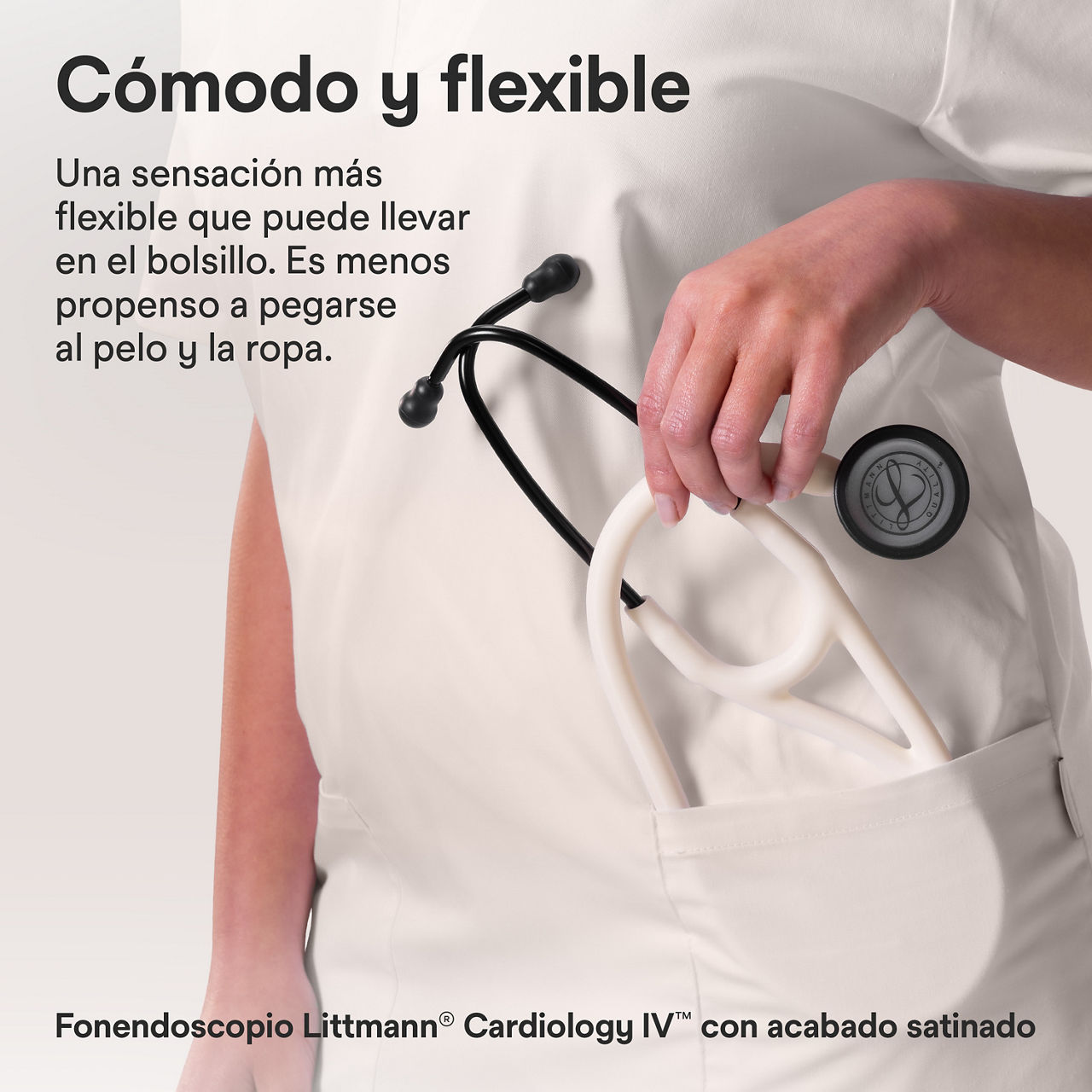 Littmann acabado satinado B+ Cardiology – En bolsillo color alabastro (3000x3000)