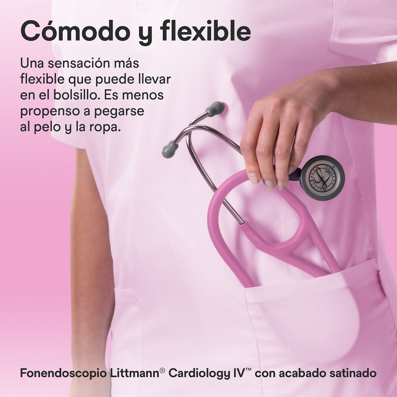 Littmann acabado satinado B+ Cardiology – En bolsillo color rosa (3000x3000)