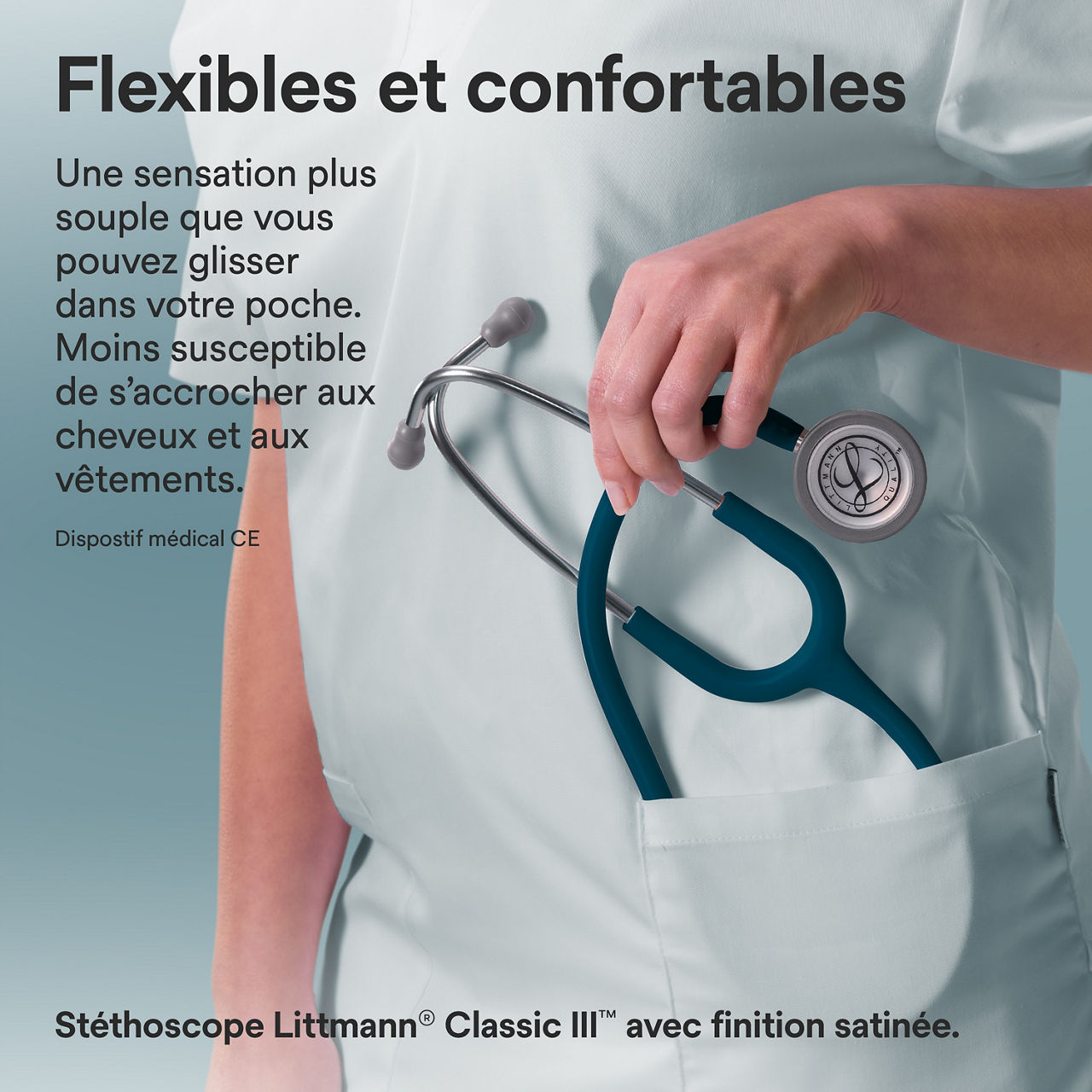 Littmann finition satinée B+ Classic – En poche couleur caribbean (3000x3000)