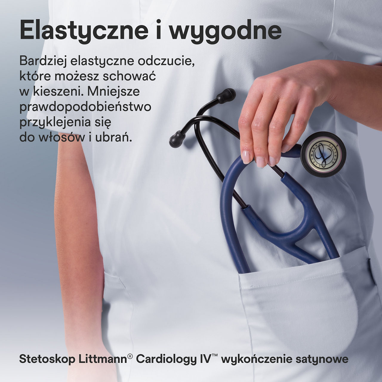 Littmann Satin Finish Kardiologia w kieszeni Navy 3000x3000
