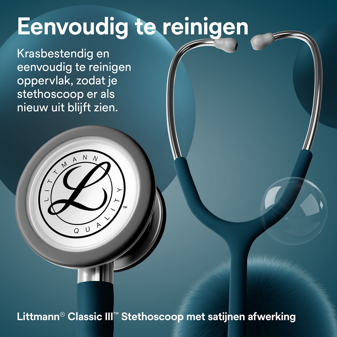 Littmann Classic stethoscoop – Caribbean (borststuk & oordoppen)