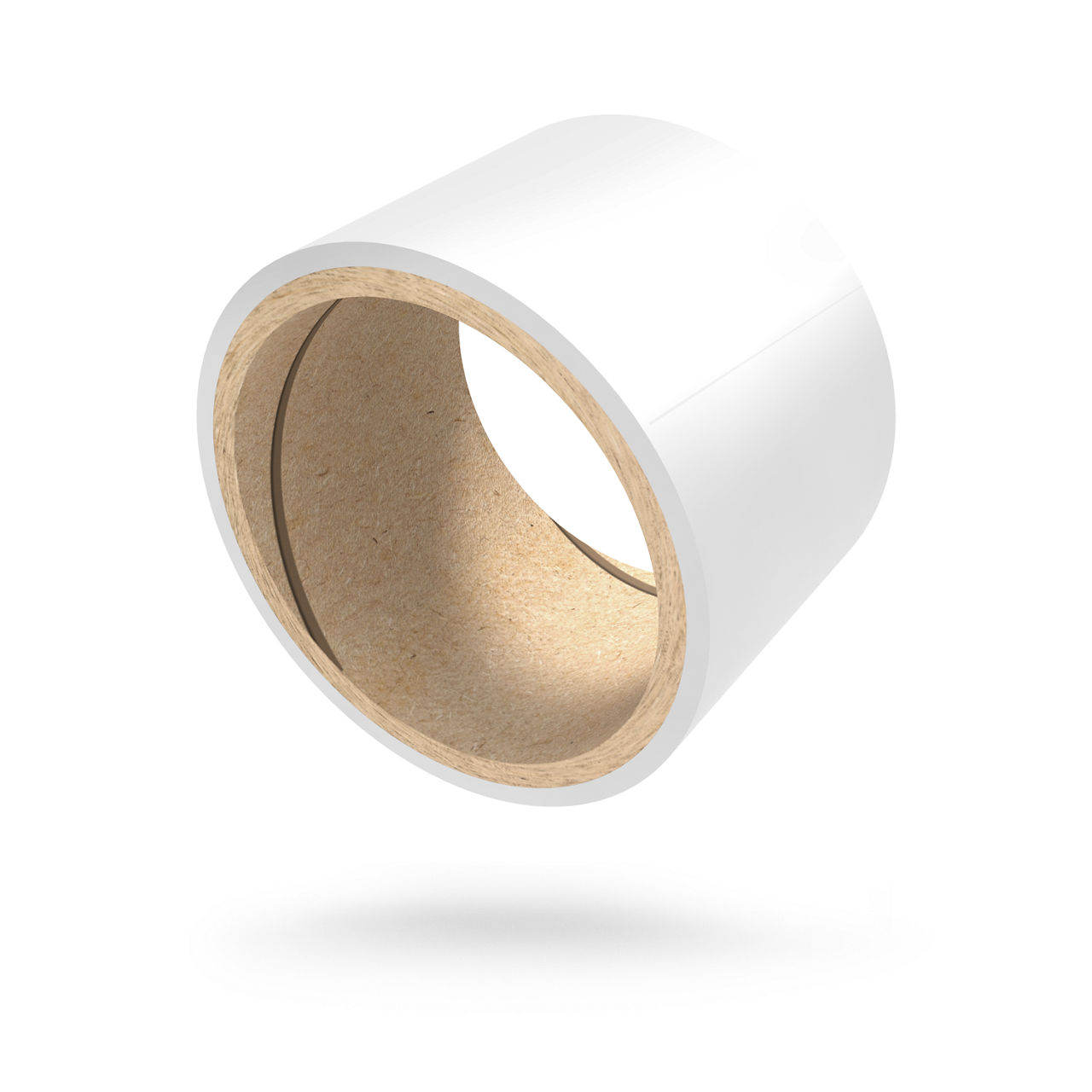 3M™ Medical Silicone Tape 2477, 2477P product render - angled