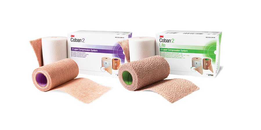 Coban™ 2 Tweelaags Lite Compressiesysteem kits