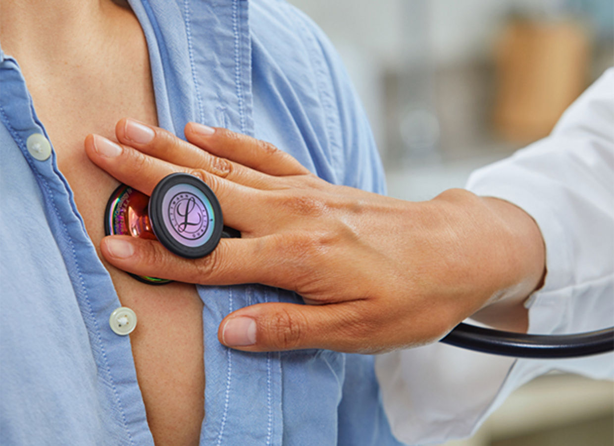 次要特征圖像 4，用於 3M™ Littmann® 心臟病學 IV™ 聽診器